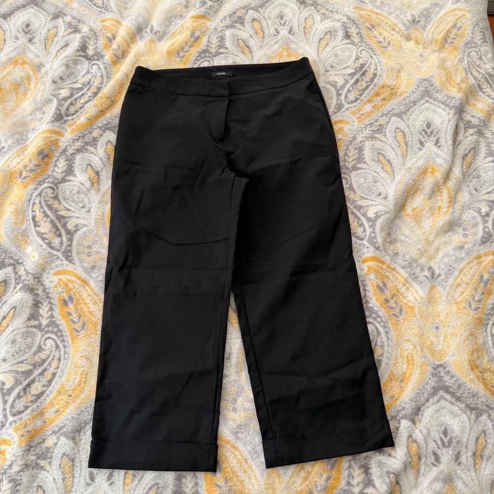 Alfani Cotton Wide Leg Trouser Pants size 10